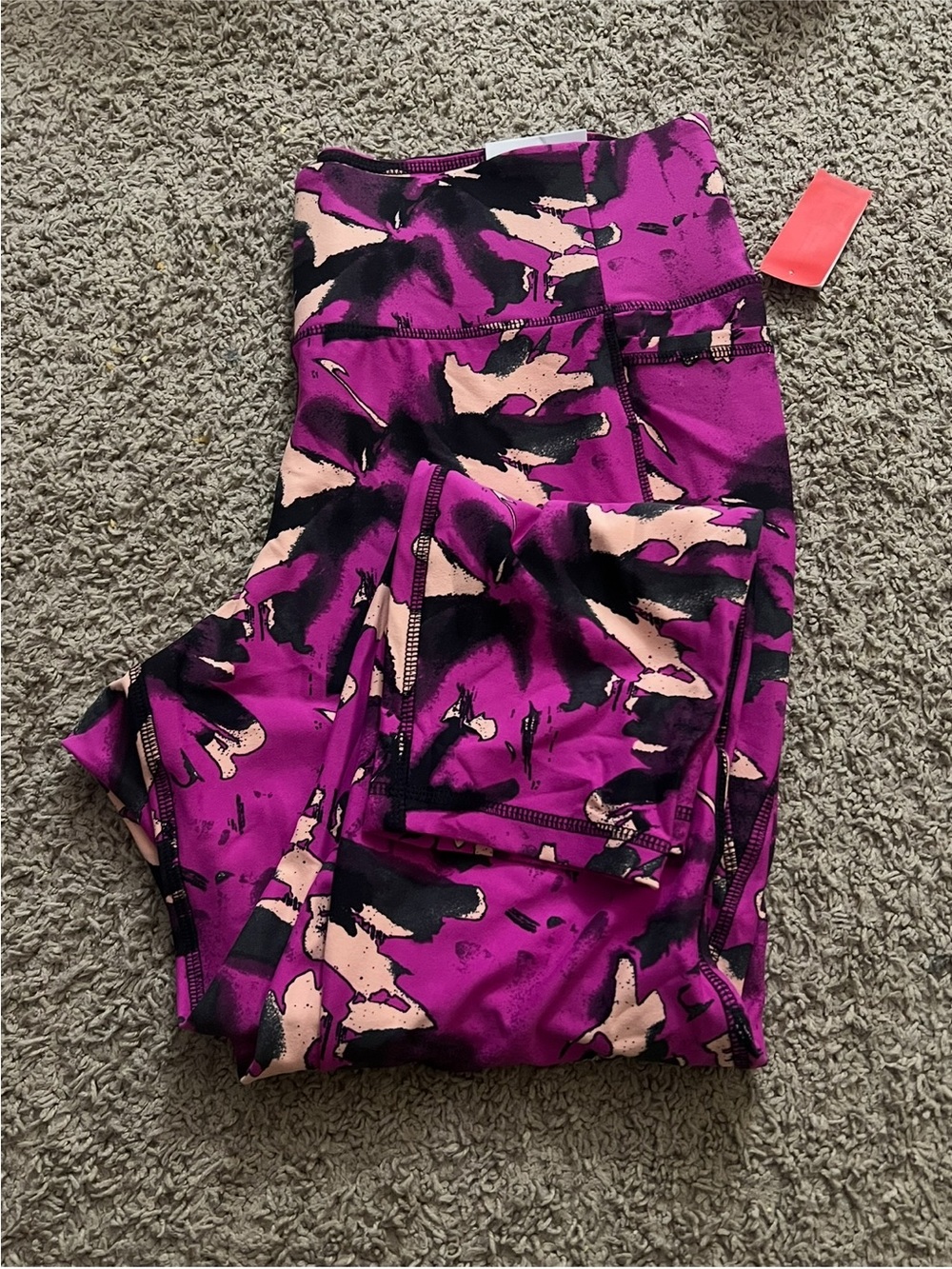 Livi by Lane Bryant Pink Active Leggings - Size 2X NWT
